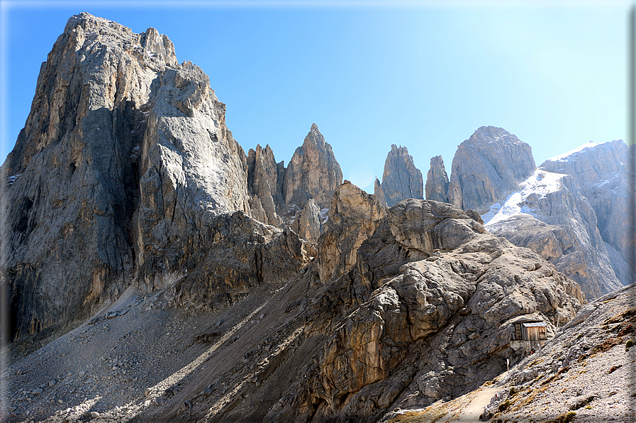 foto Da Passo Rolle a Passo Mulaz